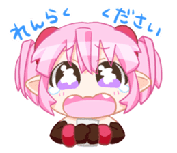 The vampire Tomato chan sticker #388502