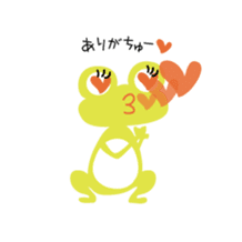 Frog's Lover sticker #389078