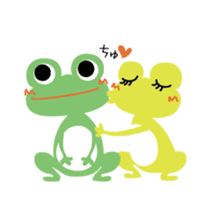 Frog's Lover sticker #389079