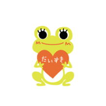 Frog's Lover sticker #389080