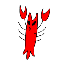 crayfish sticker #389306