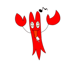 crayfish sticker #389325