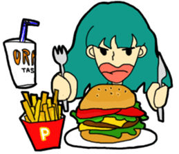 Fighting HIMERU sticker #389579