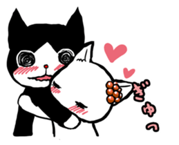 Cat rice ball sticker #389667
