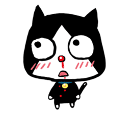 Cat rice ball sticker #389669