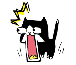 Cat rice ball sticker #389672