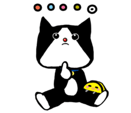 Cat rice ball sticker #389700