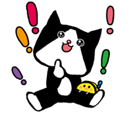 Cat rice ball sticker #389702