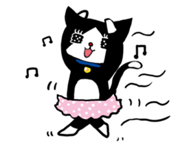 Cat rice ball sticker #389703