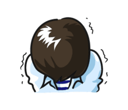 General man who wore glasses. sticker #389809