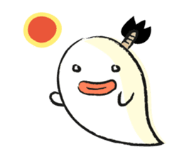Chonmage Obake sticker #389945