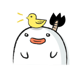 Chonmage Obake sticker #389946