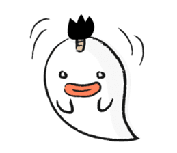 Chonmage Obake sticker #389947