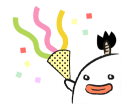 Chonmage Obake sticker #389948