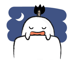 Chonmage Obake sticker #389949