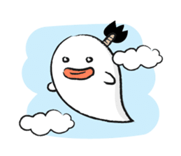 Chonmage Obake sticker #389952