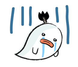 Chonmage Obake sticker #389955