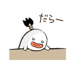 Chonmage Obake sticker #389958