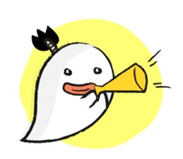 Chonmage Obake sticker #389963