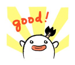 Chonmage Obake sticker #389969