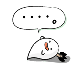 Chonmage Obake sticker #389973