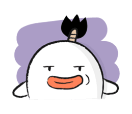 Chonmage Obake sticker #389974
