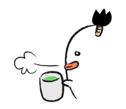 Chonmage Obake sticker #389977