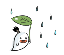 Chonmage Obake sticker #389979