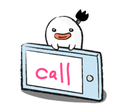 Chonmage Obake sticker #389981