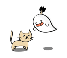 Chonmage Obake sticker #389983