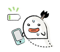 Chonmage Obake sticker #389984