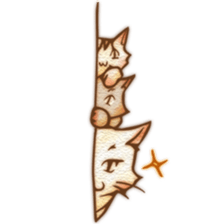 Cat Act ! sticker #390006