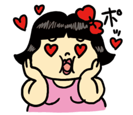 Fat woman momoko sticker #390232