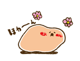 a day of mochi-maru sticker #390593