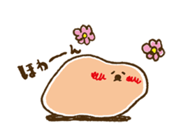 a day of mochi-maru sticker #390593