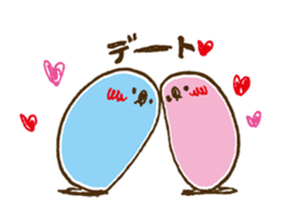 a day of mochi-maru sticker #390595