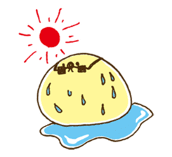 a day of mochi-maru sticker #390615