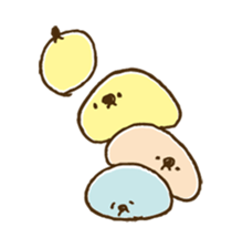 a day of mochi-maru sticker #390620