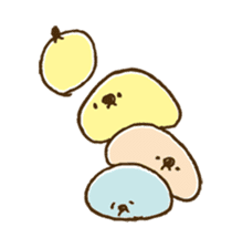 a day of mochi-maru sticker #390620