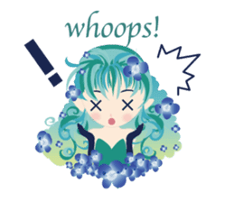 flower girls sticker #390712