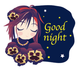 flower girls sticker #390722