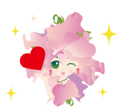 flower girls sticker #390730