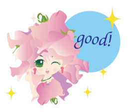 flower girls sticker #390732