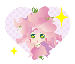 flower girls sticker #390733