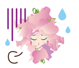 flower girls sticker #390734