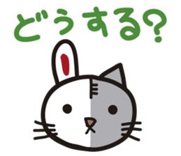 Pretty cat sticker #390807