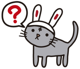 Pretty cat sticker #390813