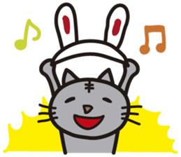 Pretty cat sticker #390815