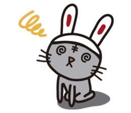 Pretty cat sticker #390817