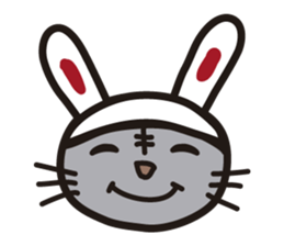 Pretty cat sticker #390823